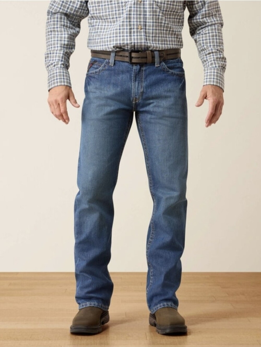 Ariat Mens FR M4 Relaxed Basic Boot Cut Jean Size 32x30 NWT $105